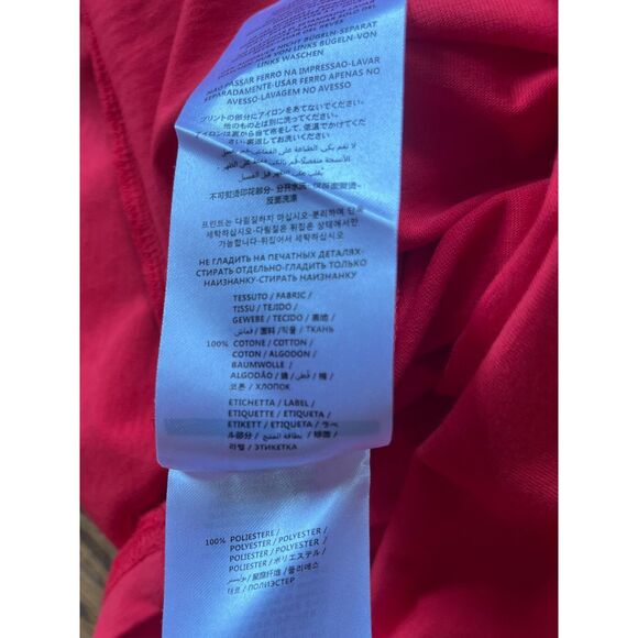 MCQ Alexander Mc Queen Red Pullover T Shirt Dress Women's Size Small - Picture 6 of 10